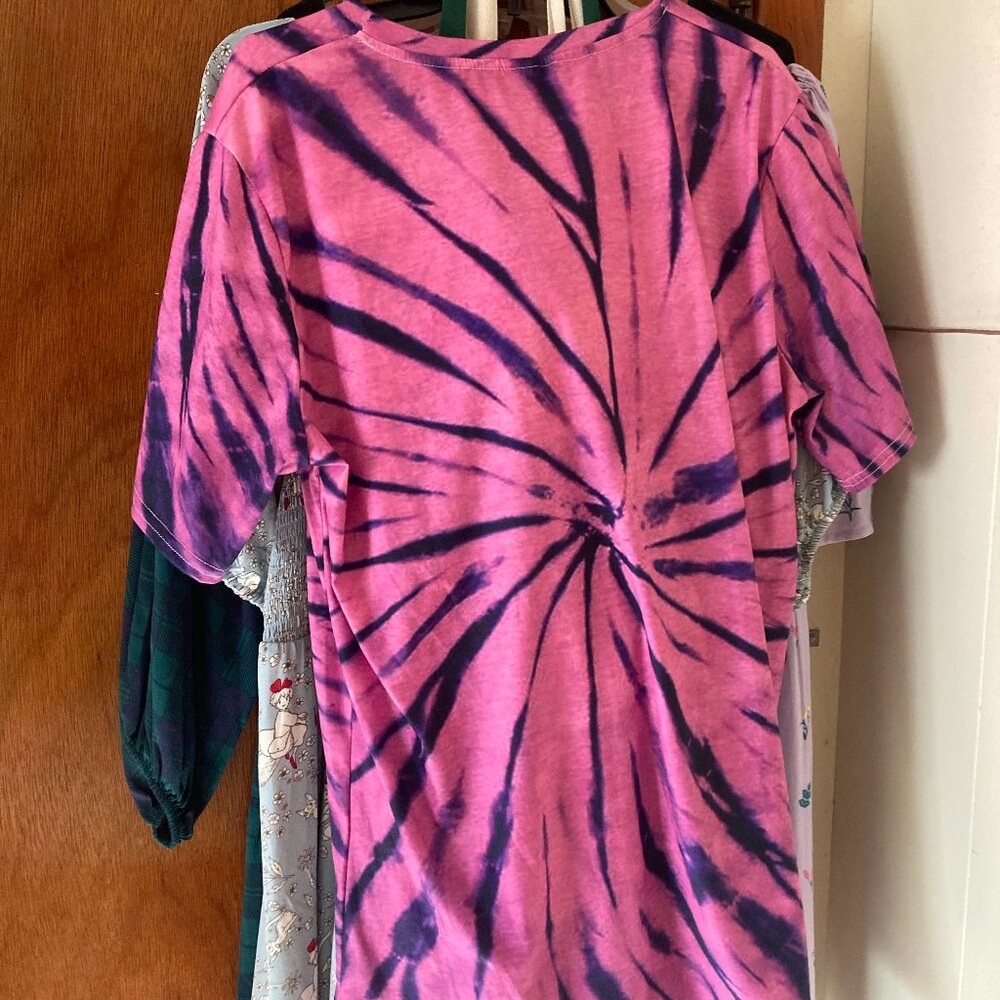 Scooby-Doo Tie-Dye Graphic Tee - Purple - Picture 2 of 2